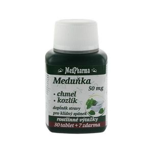 MedPharma Medovka 50 mg + chmeľ + valeriána 30 tbl. + 7 tbl. ZD ARMA