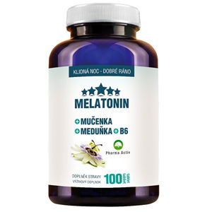 Clinical Melatonín Mučenka Medovka B6 100 tablet