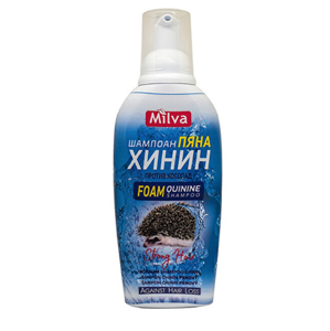Milva Milva Šampón chinín penový 200 ml
