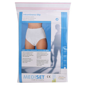 Mediset Inkontinenčné dámske nohavičky s príjemnou bioaktívne distribučnej vrstvou na nepriepustné PU - fóliu 50/52 + 2 mesiace na vrátenie tovaru