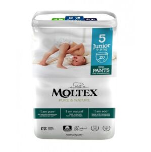 Moltex Pure & Nature Naťahovacie plienkové nohavičky Junior 9-14 kg 20 ks