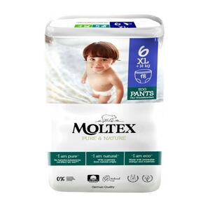 Moltex Pure & Nature Naťahovacie plienkové nohavičky XL +14 kg 18 ks