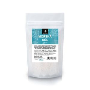 Allnature Morská soľ jemná 250 g -ZĽAVA - poškodená etiketa