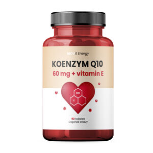 MOVit Energy Koenzým Q10 60 mg + vitamín E Premium 90 kapsúl
