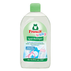 Frosch Umývací prostriedok na dojčenské fľaše a cumlíky 500 ml - ZĽAVA - poškodená etiketa