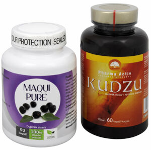 Odporúčaná kombinácia produktov Na Fajčenie - Maqui Pure + Kudzu + 2 mesiace na vrátenie tovaru