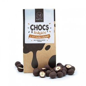 Natu Chocs Lieskové orechy v 70% horkej čokoláde 200 g