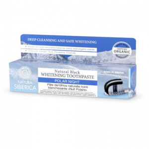 Natura Siberica Prírodná bieliaca zubná pasta Polárna noc ( Natura l Black Whitening Toothpaste) 100 g