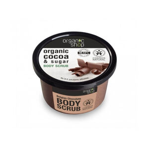 Organic Shop Tělo vý peeling Kakao a cukor ( Body Scrub) 250 ml