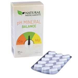 Natural Medicaments PH Mineral Balance 60 tabliet -ZĽAVA - potrhaná krabička + 2 mesiace na vrátenie tovaru