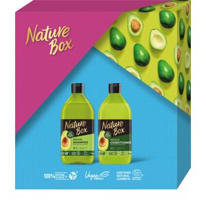 Nature Box Darčeková sada prírodnej regeneračnej vlasovej starostlivosti Avocado