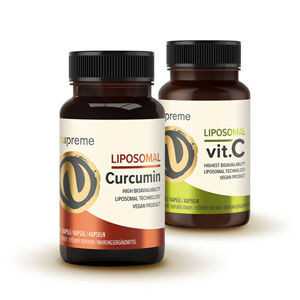 Nupreme Liposomal C + Curcumin 2 x 30 kapsúl