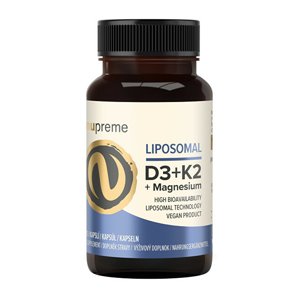 Nupreme Liposomal Vit. D3 + K2 30 kapslí