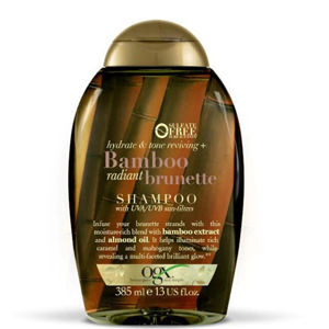 OGX Hydratačný šampón bruneta Bambus s UVA / UVB filtrom 385 ml