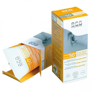 Eco Cosmetics Opaľovací krém SPF 50+ BIO s ľahko tónovacím účinkom 75 ml