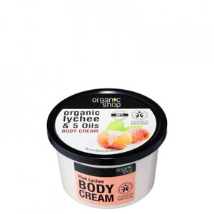 Organic Shop Tělový krém Ružové liči (Body Cream) 250 ml