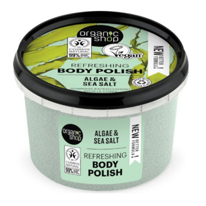 Organic Shop Tělový peeling Atlantickej riasy (Body Polish) 250 ml