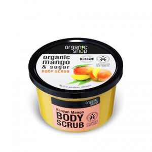 Organic Shop Tělo vý peeling Mango z Kene ( Body Scrub) 250 ml