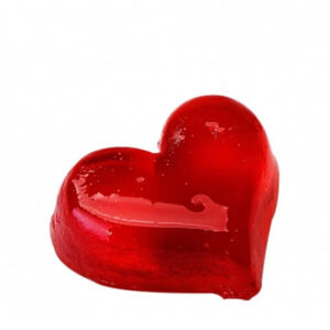 Organique Tuhé glycerínové mydlo Heart Middle (Glycerine Soap) 50 g