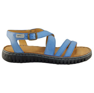 ORTO plus Dámske modré sandále 41