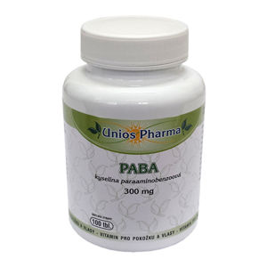 Unios Pharma PABA 100 tbl. + Beta karotén 30 tbl. ZADARMO