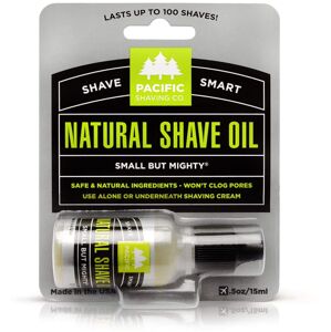 Pacific Shaving Pánsky prírodný olej na holenie Natura l (Shave Oil) 15 ml