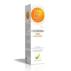 Omega Pharma Panthenol Omega pena s Aloe vera 9% 150 ml