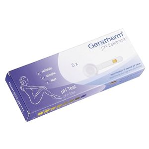 Geratherm PH-balance-test vaginálne infekcie - ZĽAVA - pokrčený ŠKATUĽA