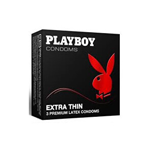 Playboy PLAYBOY Extra Thin - 3 ks v balení