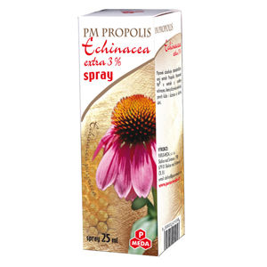 Purus Meda PM Propolis Echinacea extra 3% spray 25 ml - ZĽAVA - poškodená krabička
