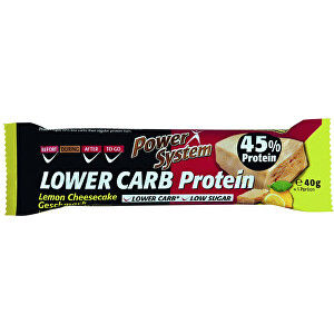 Power System LOWER CARB Lemon Cheesecake Bar with 45% Protein 40 g