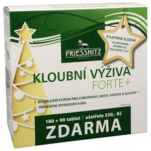 Simply You Priessnitz kĺbová výživa Forte + kolagény 180 tbl. + 90 tbl. ZD ARMA - ZĽAVA - KRÁTKA EXPIRÁCIA 31.10.2020