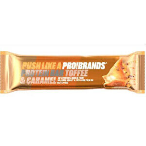 PRO!BRANDS Protein Bar 45 g - toffee / karamel