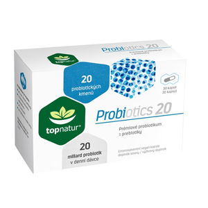 Topnatur Probiotics 20 Topnatur - 30 kapsúl