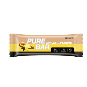 prom-in Pure bar vanilka/ arašidy 65 g -ZĽAVA KRÁTKA EXPIRÁCIA 4. 5. 2022 + 2 mesiace na vrátenie tovaru