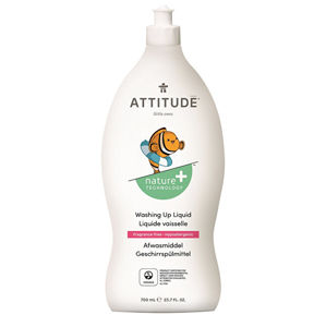 Attitude Prostriedok na umývanie riadu Nature+ pre deti bez vône 700 ml