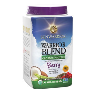 Sunwarrior Protein Blend BIO lesní plody 750 g