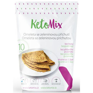 KetoMix Proteínová omeleta 320 g (10 porcií) - so zeleninovou príchuťou -ZĽAVA - KRÁTKA EXPIRÁCIA 18.11.2021
