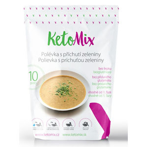 KetoMix Proteínová polievka 300 g (10 porcií) - s príchuťou zeleniny