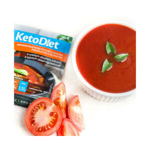 KetoDiet Proteínová polievka paradajková s rezancami 7 x 34 g