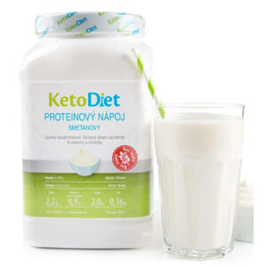 KetoDiet Proteinový nápoj smetanový na 1 týden (35 porcí) + 2 mesiace na vrátenie tovaru