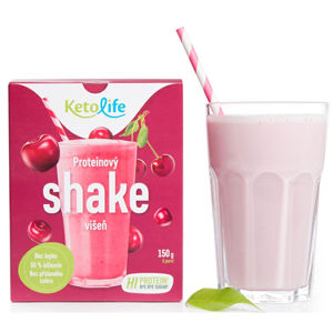 KetoLife Proteínový shake - Višňa 5 x 30 g