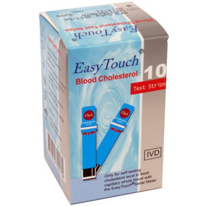 Easy Touch Prúžky EasyTouch-cholesterol 10ks