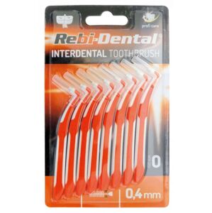 Rebi-Dental Medzizubné kefky 0,4 mm 8 ks