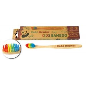 Rebi-Dental Zubná kefka M64 kids bamboo mäkká 1 ks