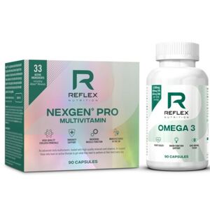 Reflex Nutrition REF Nexgen® PRO 90 kapslí NEW + Omega 3 90 kapslí ZDARMA