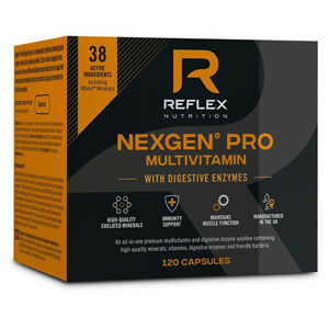 Reflex Nutrition REF Nexgen® PRE Digestive Enzymes 120 kapsúl -ZĽAVA - pokrčený a potrhaný Škatuľka