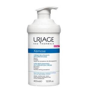 Uriage Relipidačný upokojujúci krém pre veľmi suchú citlivú a atopickú pokožku Xémose (Lipid-Replenishing Anti-Irritation Cream) 400 ml