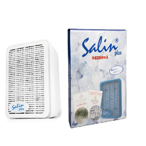 Salin Salin Plus soľný prístroj na čistenie vzduchu + Náhradný soľný filter do prístroja Salin Plus + 2 mesiace na vrátenie tovaru