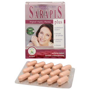 Vegall Pharma Sarapis Plus 60 kapslí - ZĽAVA - POŠKODENÁ ŠKATUĽA